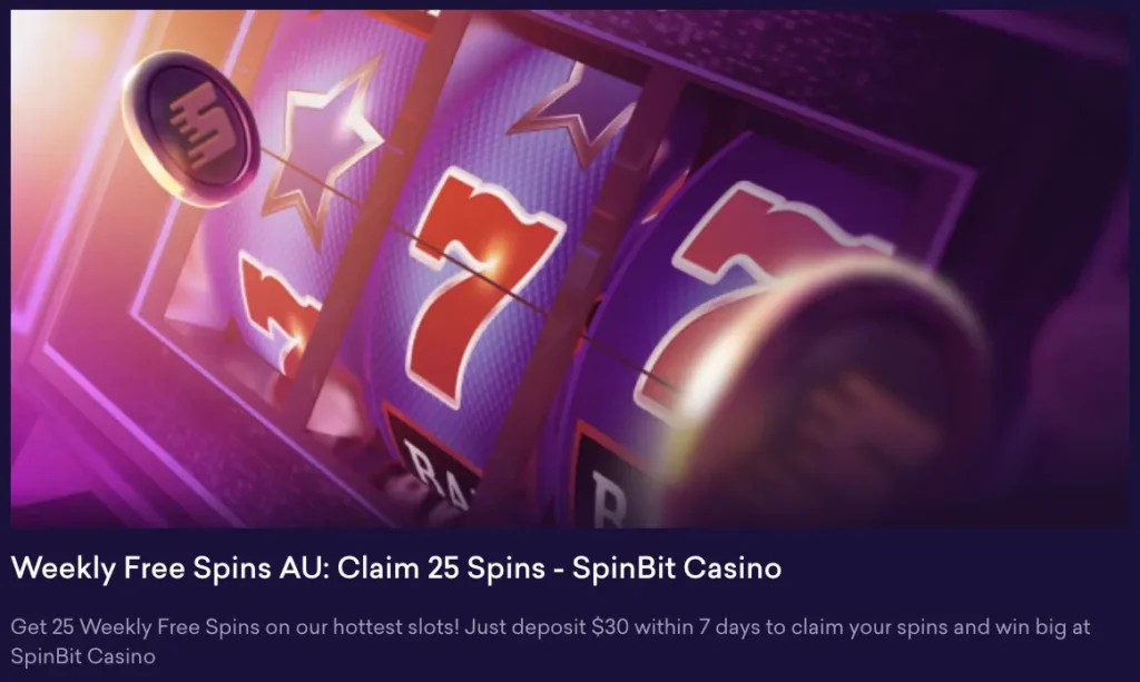 Spinbit Weekly Free Spins